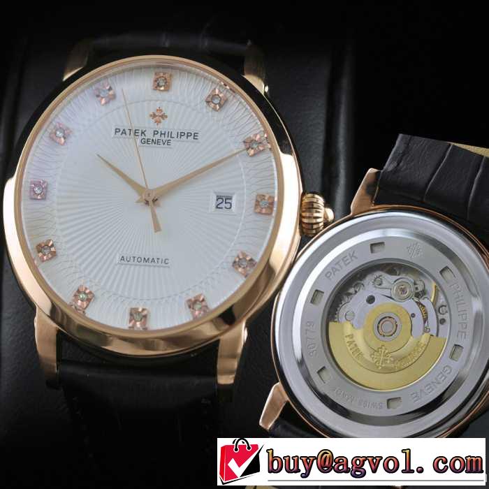 自動巻き スイスムーブメント  男性用腕時計 patek philippe philippe パテックフィリップ  メンズ腕時計